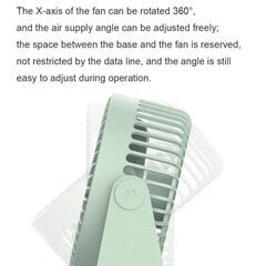 Настольный вентилятор Sothing USB Desktop Fan Зеленый цена и информация | Вентиляторы | hansapost.ee