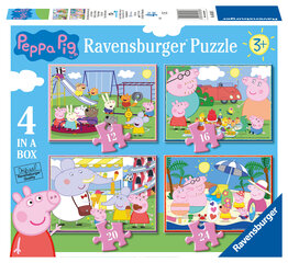 Puslekomplekt Ravensburger Peppa Pig 06958 hind ja info | Pusled lastele ja täiskasvanutele | hansapost.ee