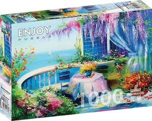 Lillelise rõduga pusle Enjoy Pusle, 1708, 1000 tk hind ja info | ENJOY PUZZLE Lastekaubad ja beebikaubad | hansapost.ee