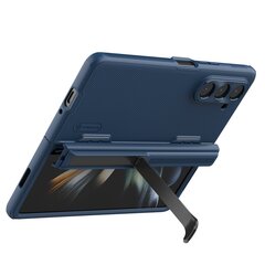 Nillkin Super Frosted FOLD Stand Back Cover for Samsung Galaxy Z Fold 5 Blue цена и информация | Чехлы для телефонов | hansapost.ee