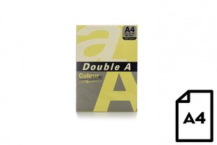 Colour paper Double A, 80g, A4, 500 sheets, Butter hind ja info | Vihikud, märkmikud ja paberikaubad | hansapost.ee