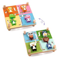 Puidust mäng Djeco Animal Labyrinth DJ01611 price and information | Educational children's toys | hansapost.ee