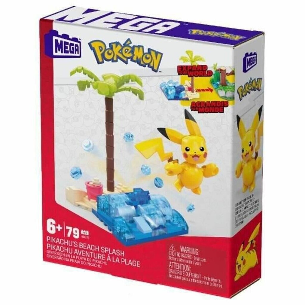 Konstruktor Pokemon Pikachu Beach Splash, 79 hind ja info | Klotsid ja konstruktorid | hansapost.ee