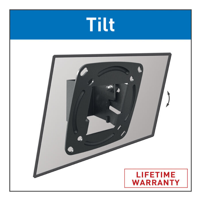 Teleri ja monitori seinakinnitus Barkan AL11, 13"-29", 15 kg, 100x100 mm цена и информация | Teleri seinakinnitused ja hoidjad | hansapost.ee