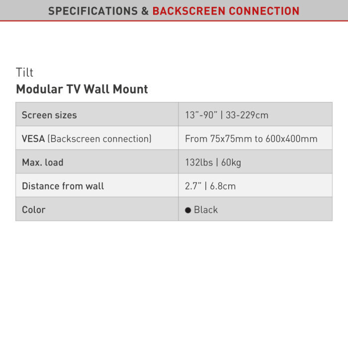 Teleri seinakinnitus Barkan AL41T, 13"-90", 60 kg, 600x400 mm цена и информация | Teleri seinakinnitused ja hoidjad | hansapost.ee