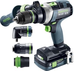 Festool Aku lööktrell-kruvikeeraja QUADRIVE TPC 18/4 5,2/4,0 I-Set/XL 577248 hind ja info | Akutrellid, puurid ja kruvikeerajad | hansapost.ee