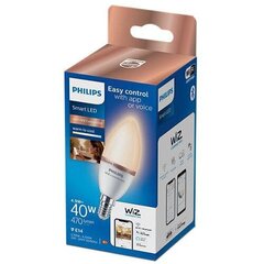 Светодиодная лампочка Philips Wiz 4,9 W E14 470 lm (6500 K) цена и информация | Лампочки | hansapost.ee