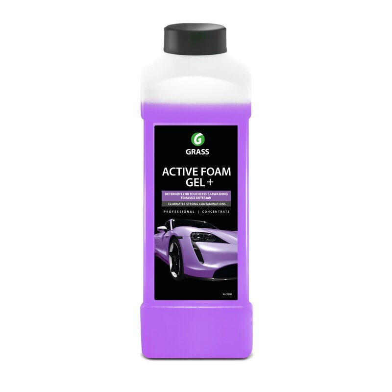 ACTIVE FOAM GEL+ 1:70-1:160 — aktiivvaht autode kontaktivabaks pesemiseks — 1 l hind ja info | Autokeemia | hansapost.ee