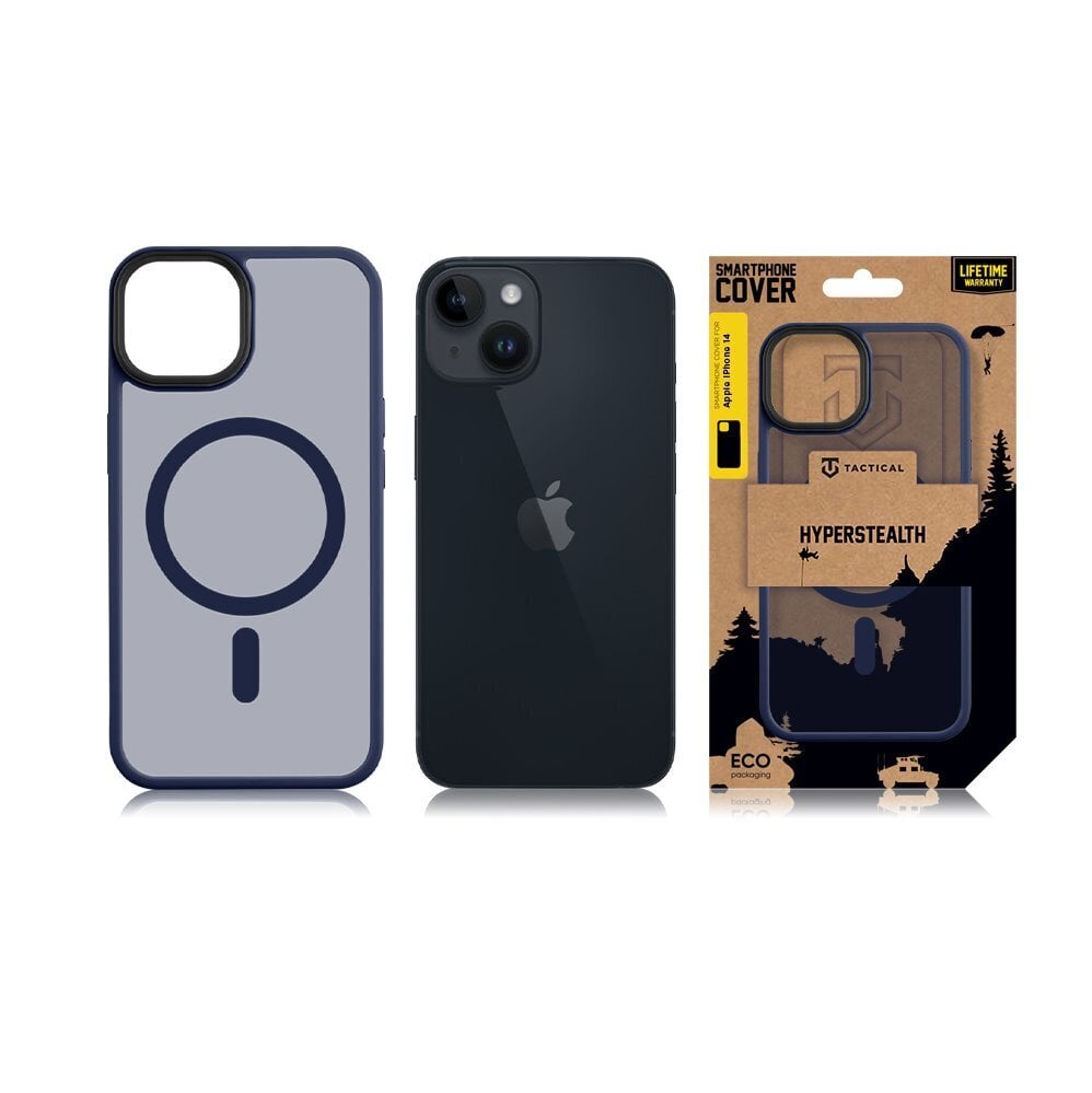 Tactical MagForce Hyperstealth iPhone 14 Deep Blue цена и информация | Telefonide kaitsekaaned ja -ümbrised | hansapost.ee