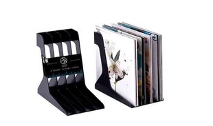 Vinüülplaadi alus, lai riiul, valge / Audio Anatomy LP VINYL RECORD STAND, valge hind ja info | Vinüülplaadid, CD, DVD | hansapost.ee