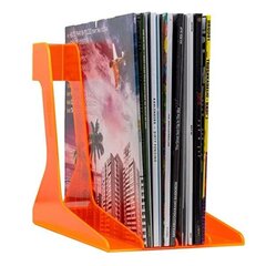 Vinüülplaadihoidja alus, plaadiriiul, Audio Anatomy LP Vinyl Record Stand, oranž hind ja info | Vinüülplaadid, CD, DVD | hansapost.ee