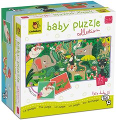 Ludattica džungli pusle, 32 tk price and information | Puzzles for children and adults | hansapost.ee