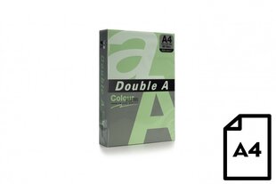 Colour paper Double A, 80g, A4, 500 sheets, Emerald hind ja info | Vihikud, märkmikud ja paberikaubad | hansapost.ee