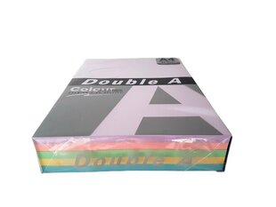 Colour paper Double A, 80g, A4, 500 sheets, Rainbow 3, цена и информация | Тетради и бумажные товары | hansapost.ee