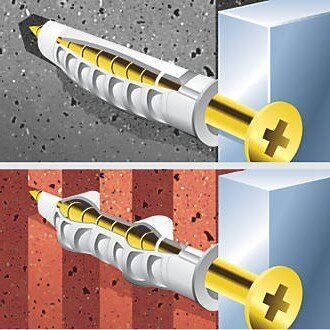 Nailontüübel SX6x50R hind ja info | Kinnitusvahendid | hansapost.ee