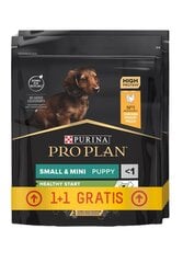 Purina Pro Plan Healthy Start väikestest ja minitõugudest koertele kanaga, 2x700g hind ja info | Koerte kuivtoit ja krõbinad | hansapost.ee