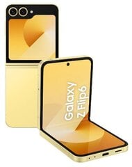 Samsung Galaxy Z Flip 6 5G 12/512GB Yellow цена и информация | Мобильные телефоны | hansapost.ee