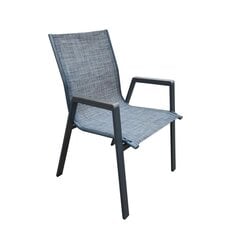 Стул DELGADO 56x61xH90см, серый цена и информация | Садовые стулья, кресла, пуфы | hansapost.ee