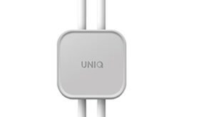 UNIQ Pod samoprzylepny organizer do kabli zestaw 8szt szary|chalk grey цена и информация | Кабели и провода | hansapost.ee