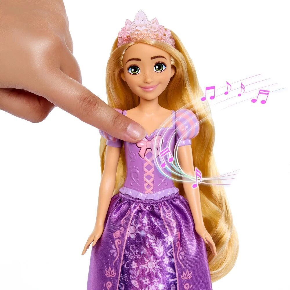 Laulev Disney printsess Rapuntsel Doll Mattel, HPH59 hind ja info | Mänguasjad tüdrukutele | hansapost.ee