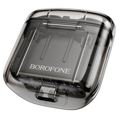 Bluetooth наушник Borofone BW23 Crystal Bean Transparent Edition TWS черный цена и информация | Наушники | hansapost.ee