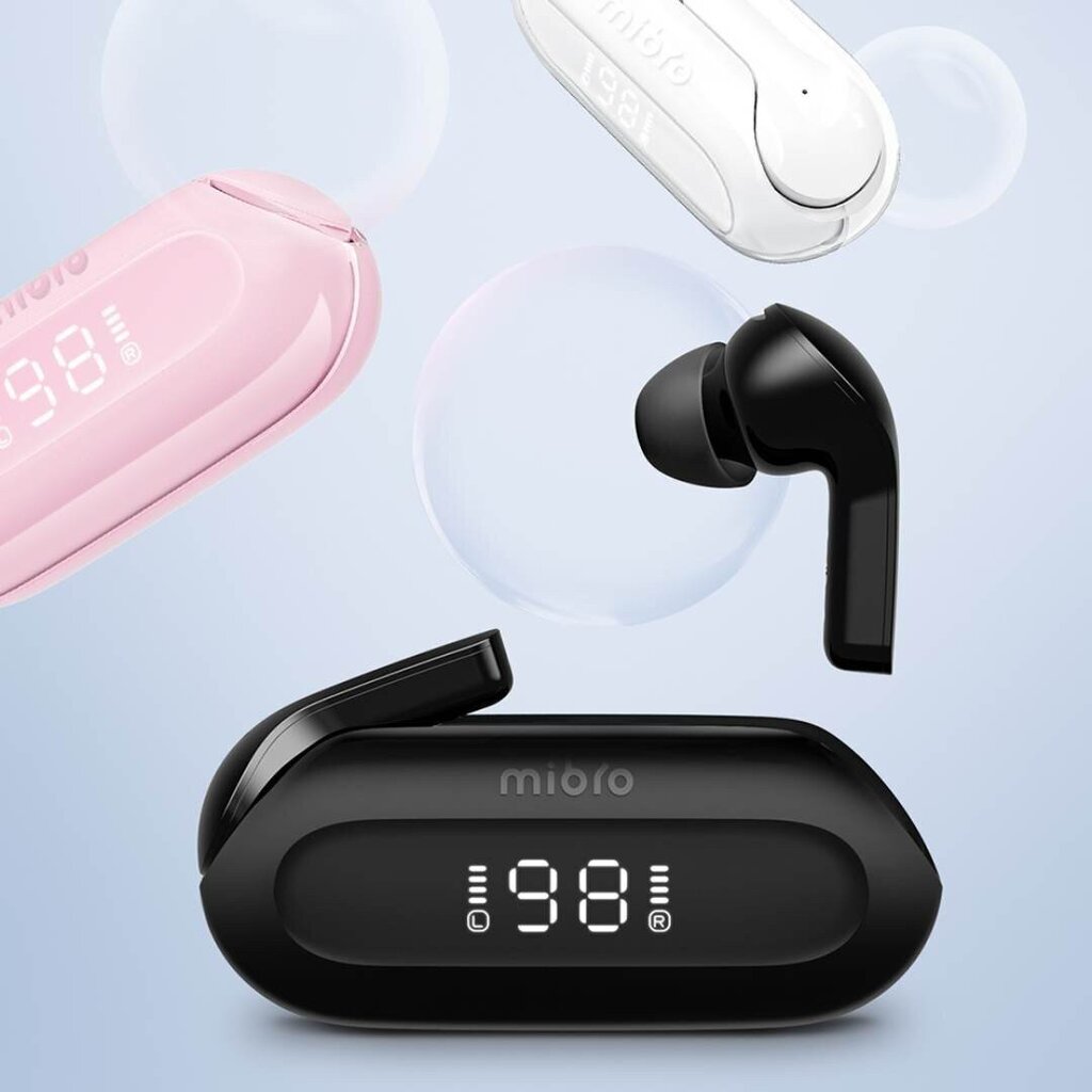 Juhtmevabad kõrvaklapid Xiaomi Mibro Earbuds 3 must hind ja info | Kõrvaklapid | hansapost.ee