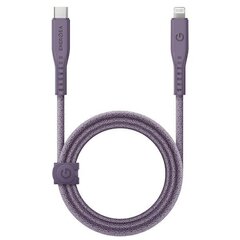 Кабель ENERGEA Flow USB-C - Lightning C94 MFI 1.5 м, purple 60W 3A PD Fast Charge цена и информация | Кабели для телефонов | hansapost.ee