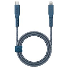 Кабель ENERGEA Flow USB-C - Lightning C94 MFI 1.5 м, blue 60W 3A PD Fast Charge цена и информация | Borofone 43757-uniw | hansapost.ee