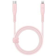 Кабель ENERGEA Flow USB-C - Lightning C94 MFI 1.5 м, pink 60W 3A PD Fast Charge цена и информация | Borofone 43757-uniw | hansapost.ee