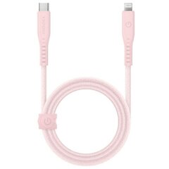 Кабель ENERGEA Flow USB-C - Lightning C94 MFI 1.5 м, pink 60W 3A PD Fast Charge цена и информация | Energea Мобильные телефоны, Фото и Видео | hansapost.ee