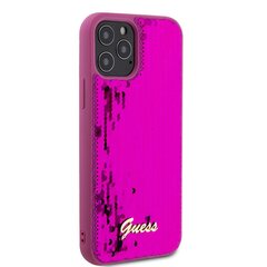 CG Mobile Guess Sequin Script Logo Case GUHCP12MPSFDGSF hind ja info | Telefonide kaitsekaaned ja -ümbrised | hansapost.ee