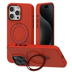 Mercury MagSafe Stand Silicone iPhone 15 | 14 | 13 6,1" czerwony |red цена и информация | Чехлы для телефонов | hansapost.ee