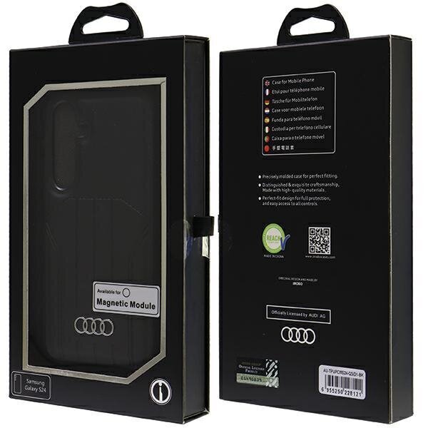 Audi Synthetic Leather Mag Case цена и информация | Telefonide kaitsekaaned ja -ümbrised | hansapost.ee