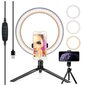 Telefonihoidik Lamp tripod kit RL10-9 must 0.40m цена и информация | Telefonihoidjad | hansapost.ee