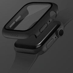 UNIQ etui Nautic Apple Watch Series 7|8 45mm czarny|black цена и информация | Аксессуары для смарт-часов и браслетов | hansapost.ee