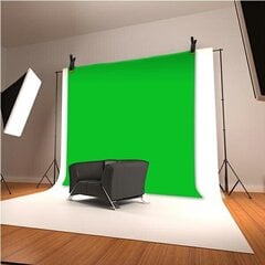 4smarts Green-Screen Chroma-Key 460519 hind ja info | Fotovalgustid, ringvalgustid ja fotostuudiod | hansapost.ee