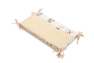 Laste voodikaitse Sensillo, 120 cm, Bunny Beige hind ja info | Ohutustarvikud lastele | hansapost.ee