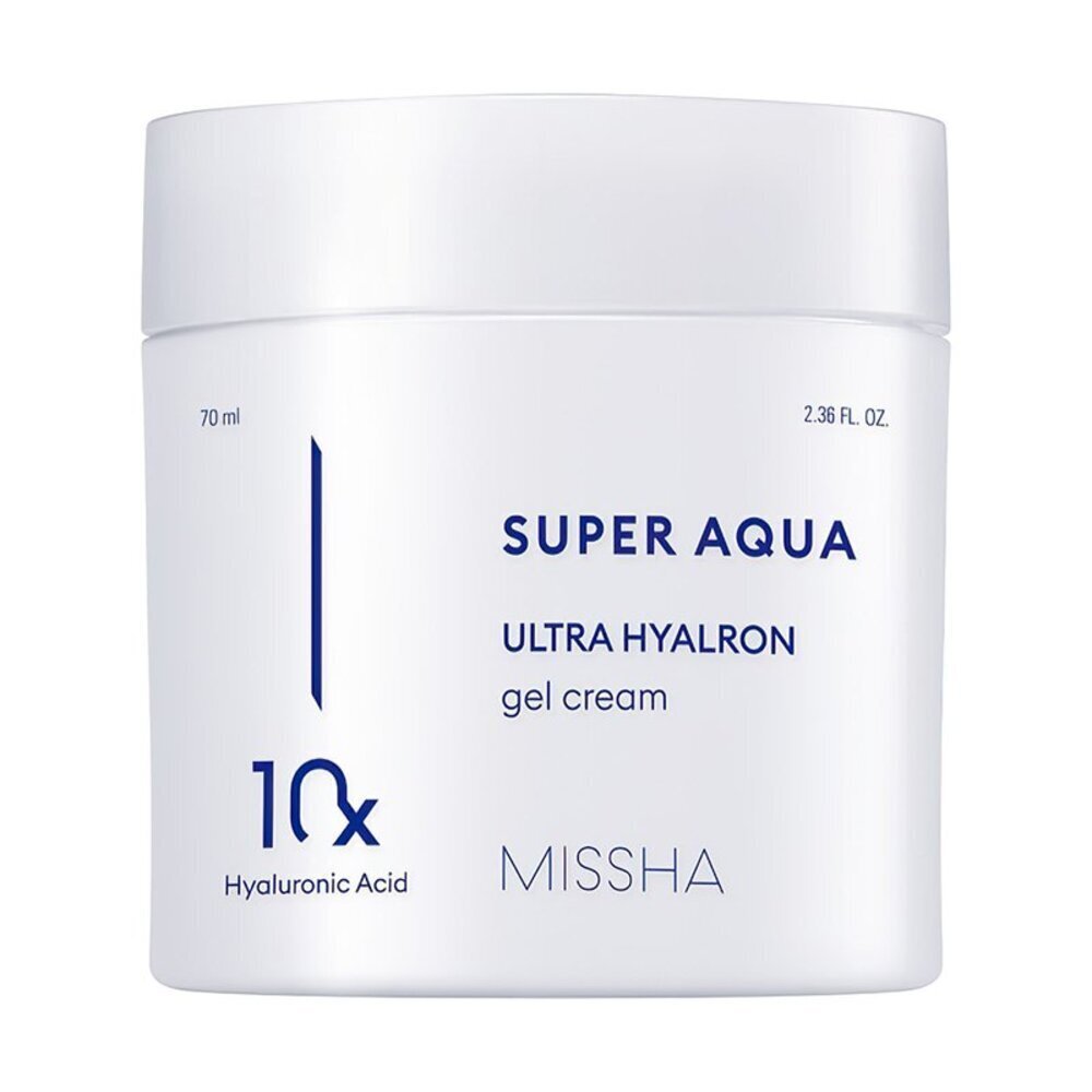 Intensiivne niisutav kreem hüalurooniga Missha Super Aqua Ultra Hyalron Cream, 70 ml hind ja info | Näokreemid | hansapost.ee