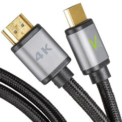 Кабель HDMI - HDMI Slim 2.0 4K 1.5m VA0009-1.5 VAYOX цена и информация | Кабели и провода | hansapost.ee