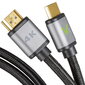 HDMI kaabel - HDMI Slim 2.0 4K 1.5m VA0009-1.5 VAYOX hind ja info | Juhtmed ja kaablid | hansapost.ee