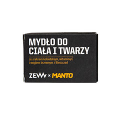 Мыло для тела и лица ZEW for men x Mantozapewnia , 85 мл цена и информация | Мыло | hansapost.ee