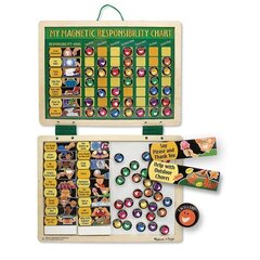 Magnetilise vastutuse tahvel MELISSA & DOUG hind ja info | Arendavad laste mänguasjad | hansapost.ee