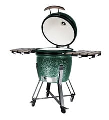 Гриль Kamado Euroliux AU-23.5 BBQ, 136x80x124 см, зеленый цвет цена и информация | Грили | hansapost.ee