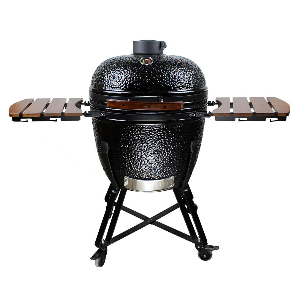 Grill Kamado Euroliux AU-23.5 BBQ, 136x80x123 cm, must hind ja info | Grillid | hansapost.ee