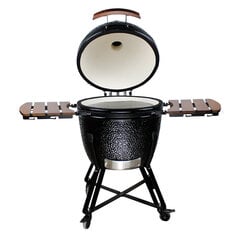 Гриль Kamado Euroliux AU-23.5 BBQ, 136х80х123 см, черный цвет цена и информация | Грили | hansapost.ee