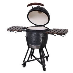 Grill Kamado Euroliux E-21 BBQ, 130x73x122 cm, must hind ja info | Grillid | hansapost.ee