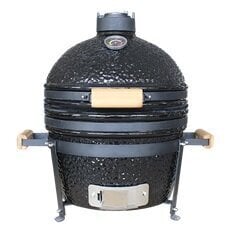 Grill Kamado Euroliux E-16M BBQ, 45x48x49 cm, must цена и информация | Grillid | hansapost.ee