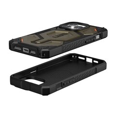 UAG Monarch Pro - protective case for iPhone 15 Pro Max compatible with MagSafe (kevlar element green) цена и информация | Чехлы для телефонов | hansapost.ee