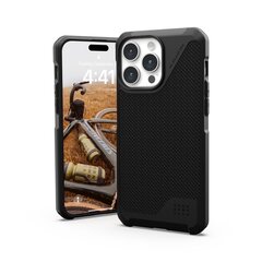 UAG Metropolis LT MagSafe case for iPhone 15 Pro Max - black kevlar цена и информация | Чехлы для телефонов | hansapost.ee