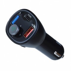 Transmiter FM MP3 bluetooth 5.0 + USB A QC3.0 + Typ C (total 38W) ART FM-73 ART цена и информация | Зарядные устройства для телефонов | hansapost.ee